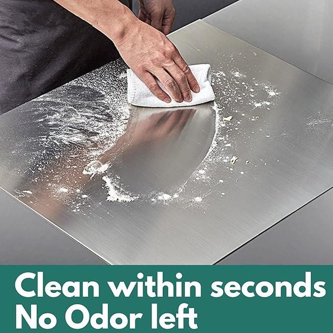 Stainless Steel Chopping Board (35x31cm) - Shopsmart9