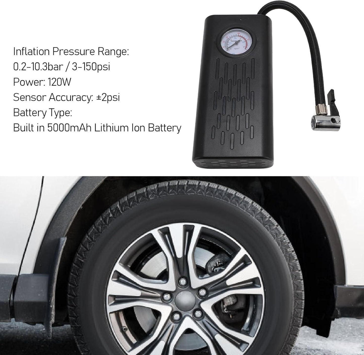 Portable Air Compressor Tire Inflator - Shopsmart9