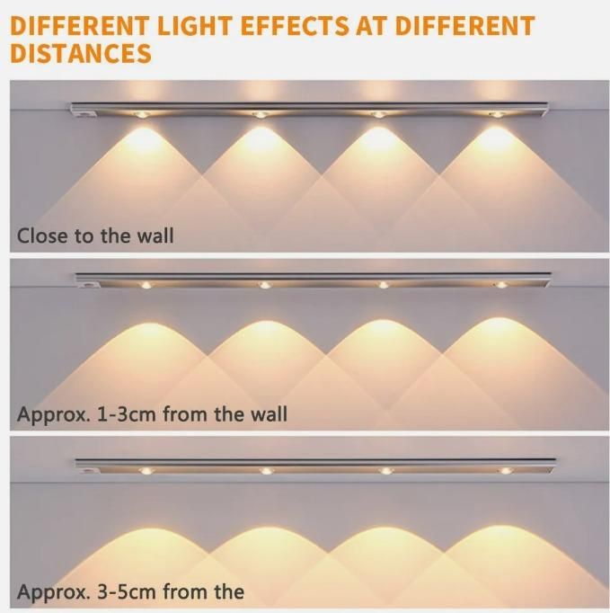 LED PIR Motion Sensor Cabinet With USB Rechargeble - Shopsmart9
