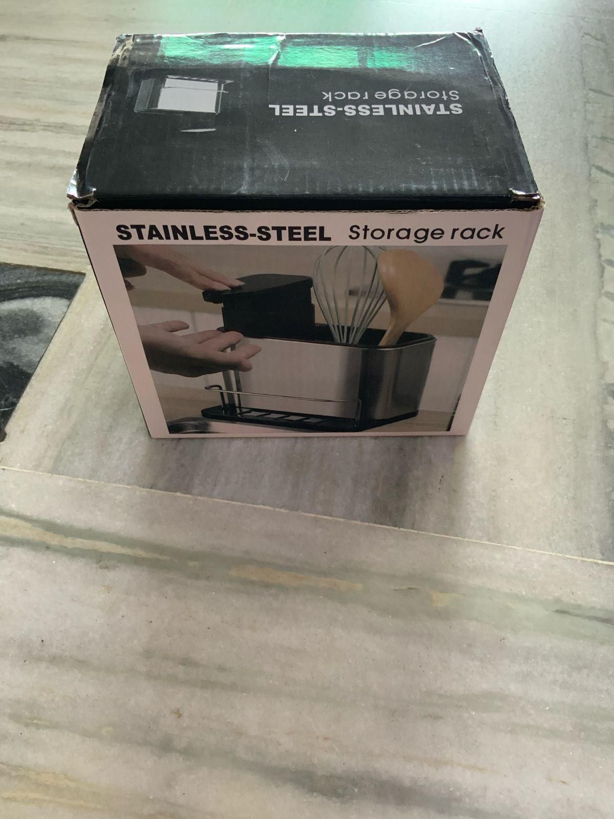 Stainless Steel Storage Rack - Shopsmart9