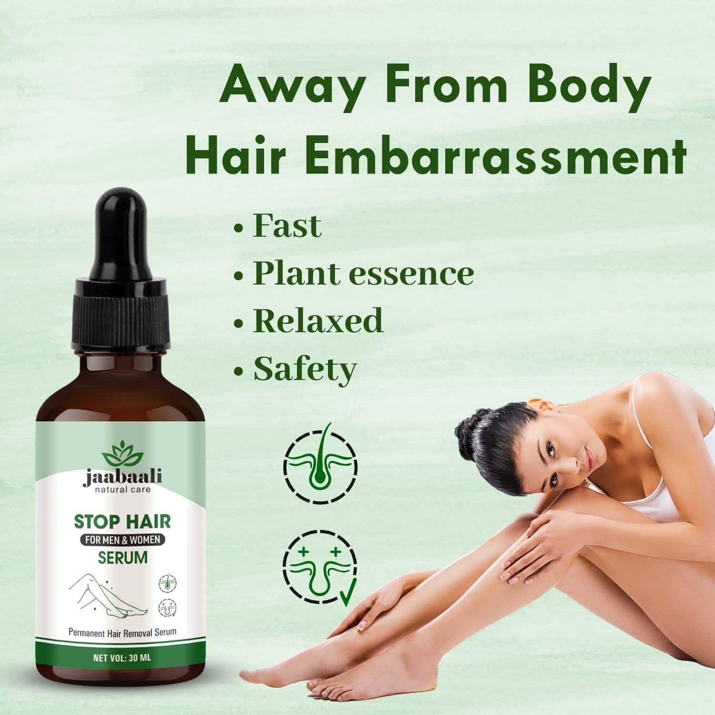 Stop Hair for Men & Women Serum