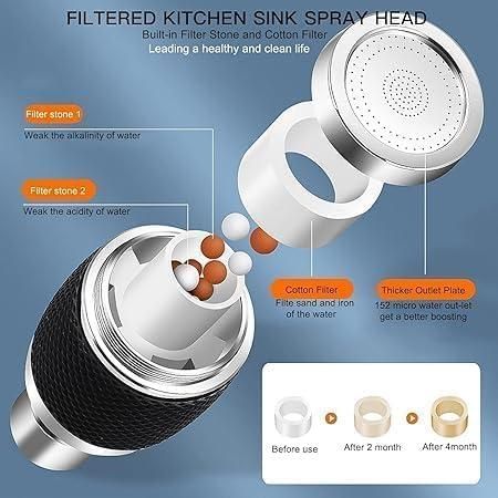 3 Modes kitchen Sink Faucet - Shopsmart9