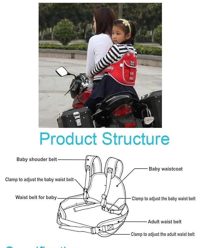 Baby Safety Belt for 2 Wheeler - Shopsmart9