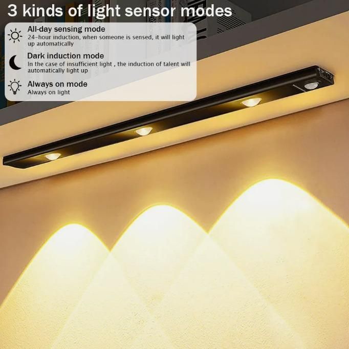 LED PIR Motion Sensor Cabinet With USB Rechargeble - Shopsmart9