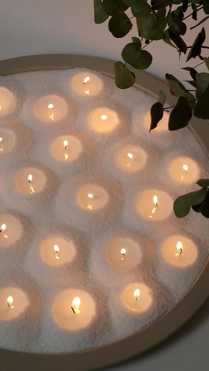 Pearl Soy Wax for Custom Candles 200gram + 50 Wicks - Shopsmart9