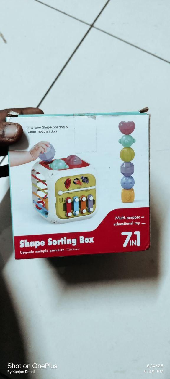 Montessori 7 in 1 Baby Sensory Toy for Kids - Shopsmart9