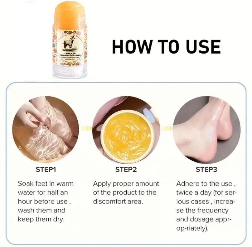 Hand & Foot Roll On for Roughness & Dryness 40gm - Shopsmart9