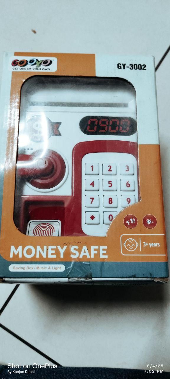 Money Bank for Kids with Fingerprint Sensor - Shopsmart9