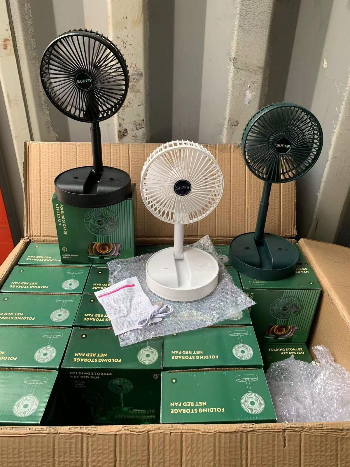 Powerful Rechargeable High Speed Table Desk Fan - Shopsmart9