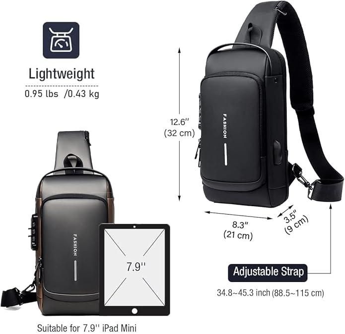 Sling Bag for Men & Women - Shopsmart9