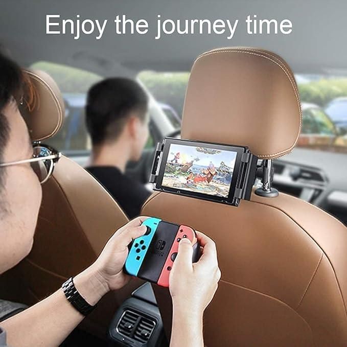 Car Mount Holder for Tablets & Phones (4.7-12.9 inches) with 360-Degree Rotation - Shopsmart9