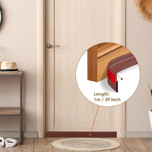 Self-Adhesive 1m Wood Floor Transition Strip Tape - Shopsmart9