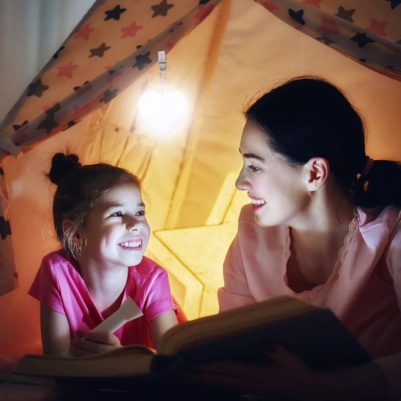 Sensor Touch Activated Light Mini Heart Shape Night Light - Shopsmart9