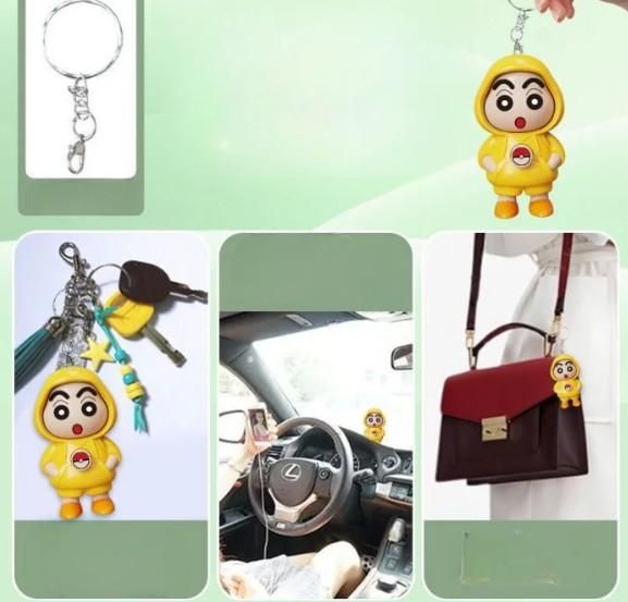Shinchan Face Chaning Keychain - Shopsmart9