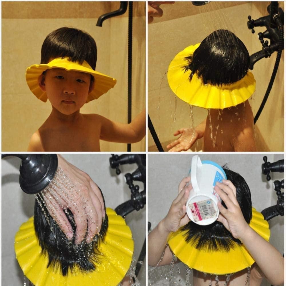 Baby Adjustable Safe Bathing Shower Cap (Pack of 2) - Shopsmart9