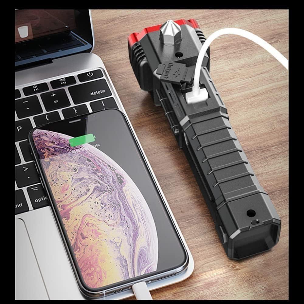 Multifunctional Work Portable LED Flashlight - Shopsmart9