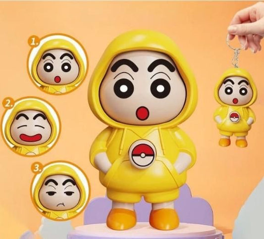 Shinchan Face Chaning Keychain - Shopsmart9