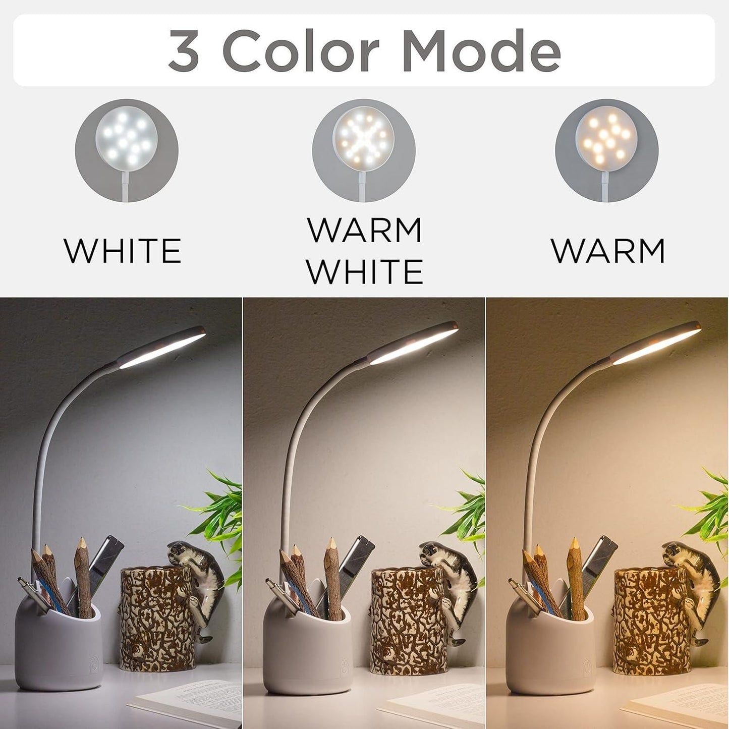 Study Table Light With Pen Holder - Shopsmart9