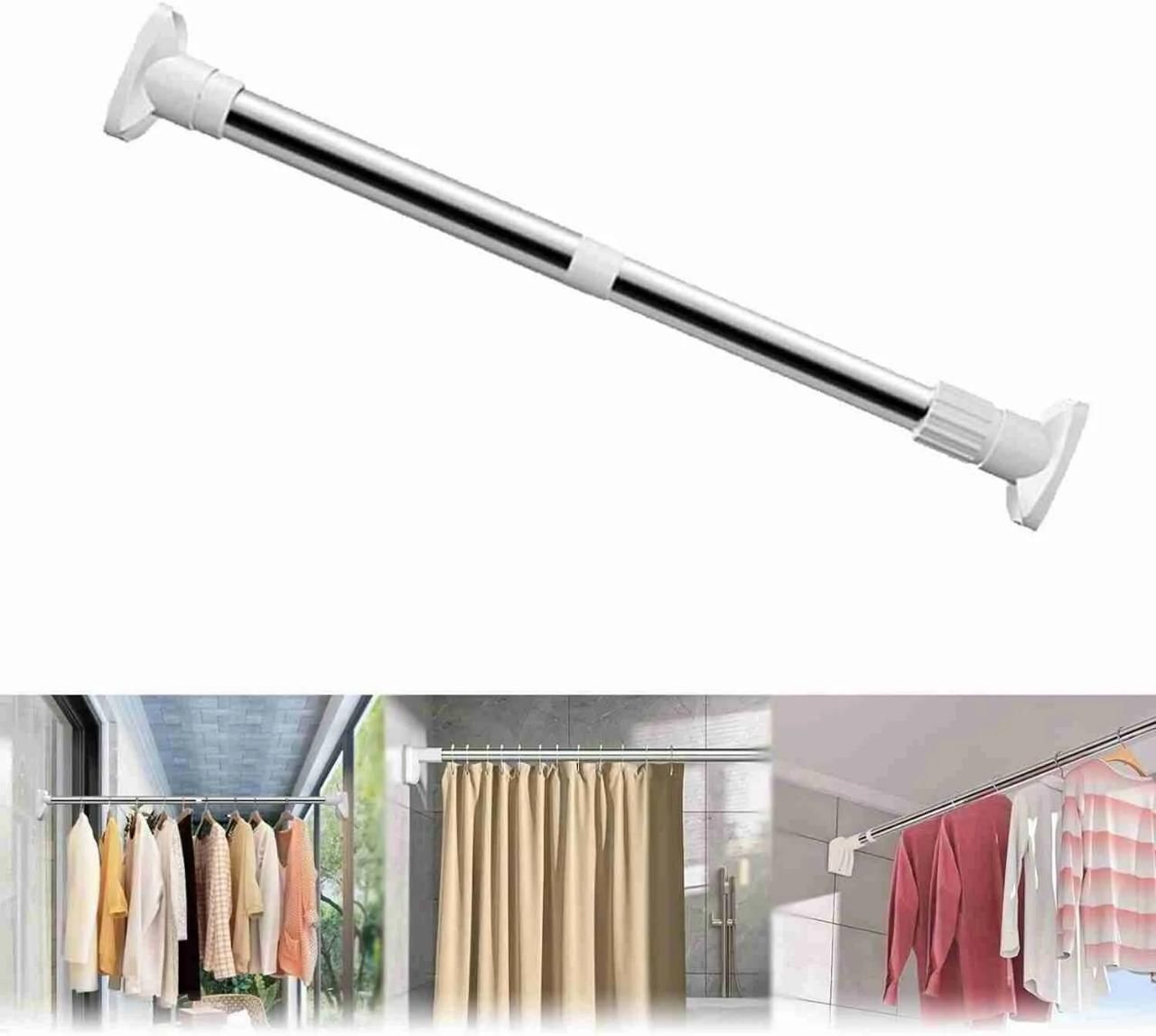 Drill-Free Multifunctional Adjustable Rod - Shopsmart9