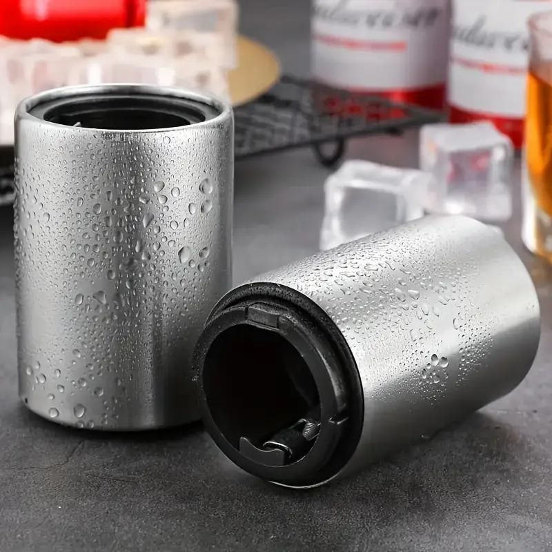 Stainless Steel Automatic Push & Pull Bottle Opener - Shopsmart9