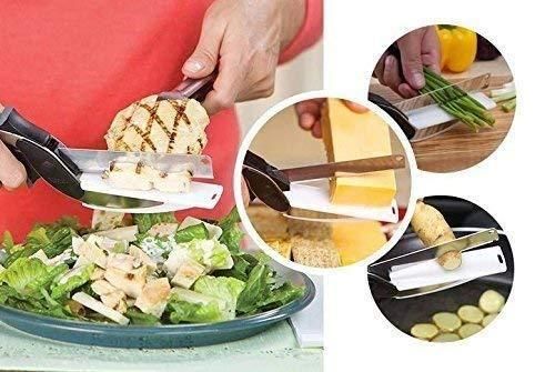 Clever Cutter - 2 in 1 Kitchen Knife / Cleaver Cutters - Shopsmart9