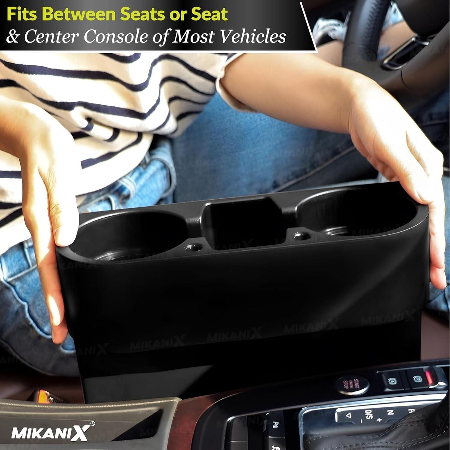 Multifunctional Car Cup Holder & Mobile Device Organizer - Shopsmart9