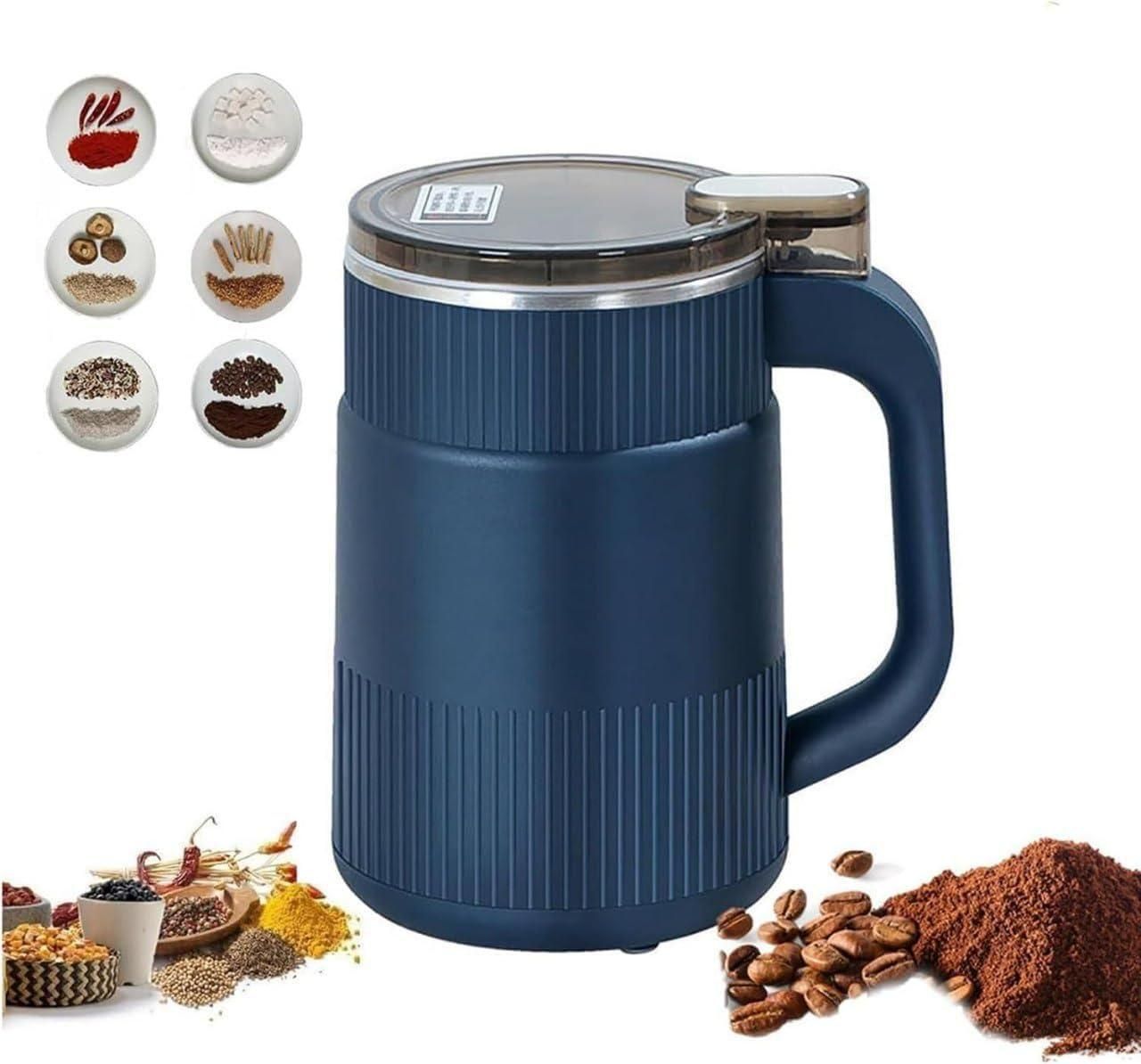 Stainless Steel Herbs Spices Nuts Grain Coffee Grinder for Home - Shopsmart9