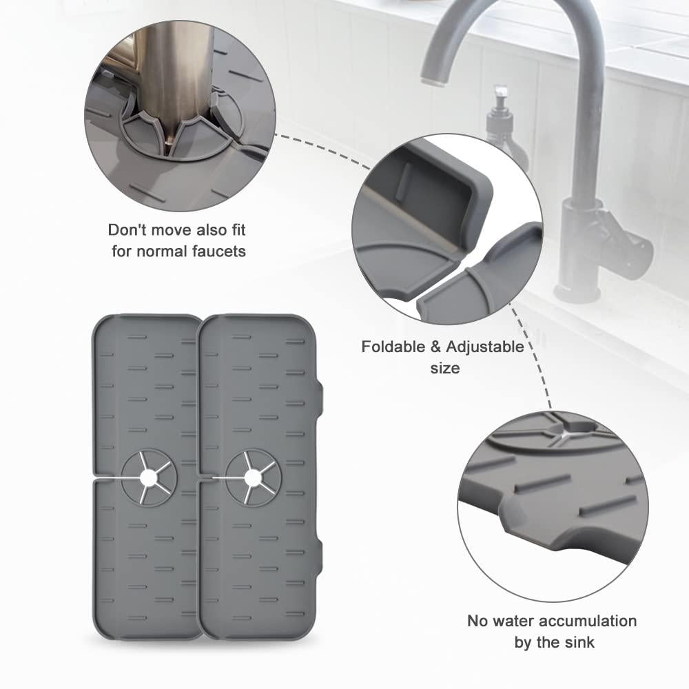 Silicone Sink Faucet Mat - Shopsmart9