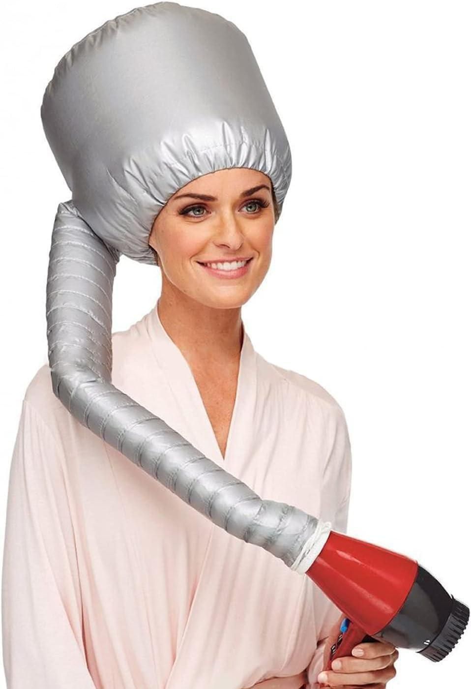 Hair Dryer Hooded Diffuser Cap for Curly, Speeds Up Drying - Shopsmart9