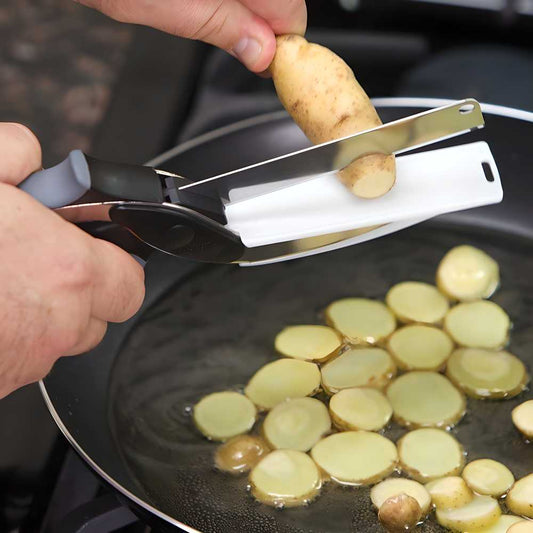 Clever Cutter - 2 in 1 Kitchen Knife / Cleaver Cutters - Shopsmart9
