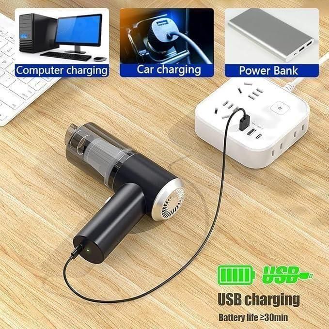 Vacuum Suction Cleaner- Portable Air Duster Wireless - Shopsmart9