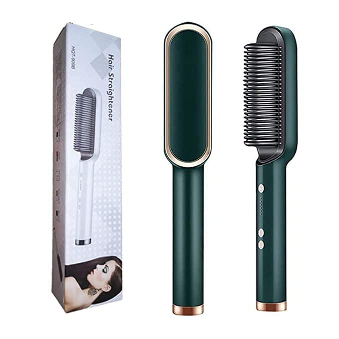 Professional Electric Hair Straightener Comb Brush - Shopsmart9