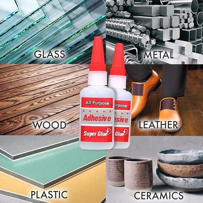 All Purpose Adhesive Super Glue 60 ml Pack of 2 - Shopsmart9