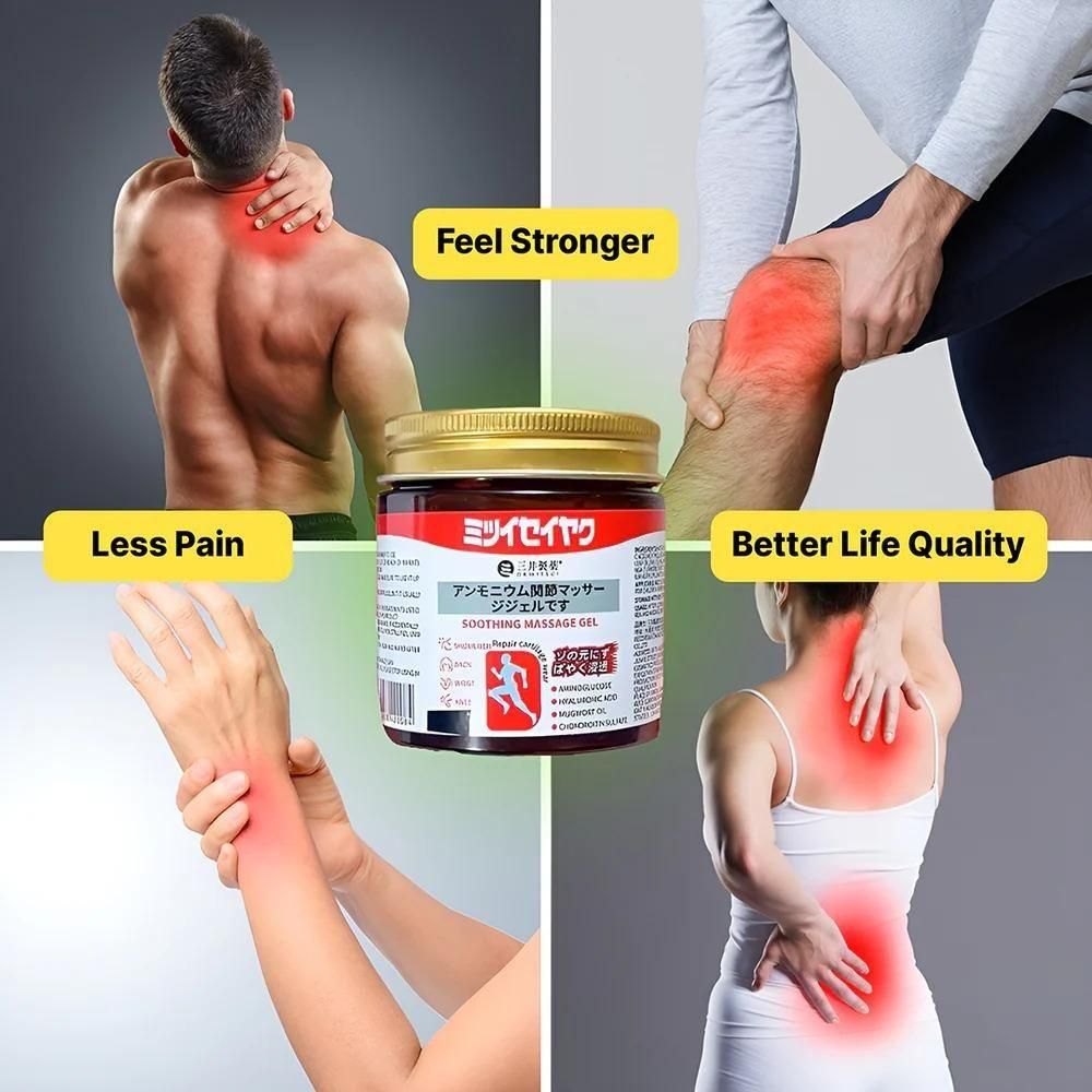 Instant Pain Relief Soothing Massage Gel Pack of 2 - Shopsmart9
