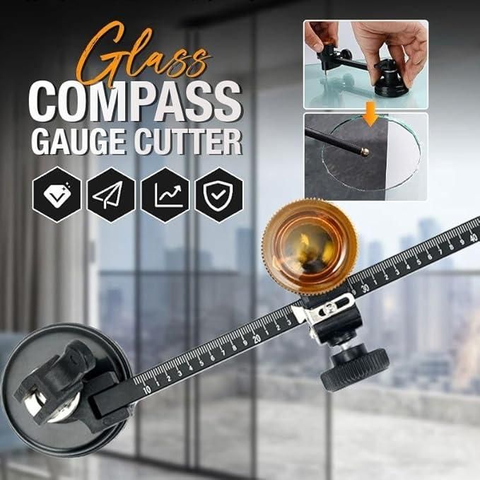 Glass Compass Gauge Cutter - Shopsmart9