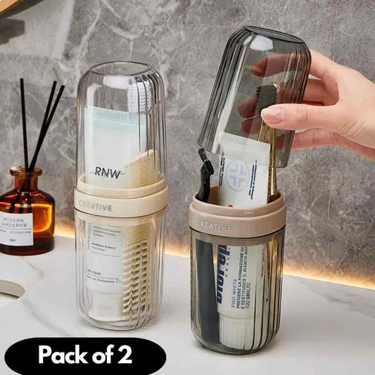 Portable Toothbrush Storage Box Pack of 2 - Shopsmart9