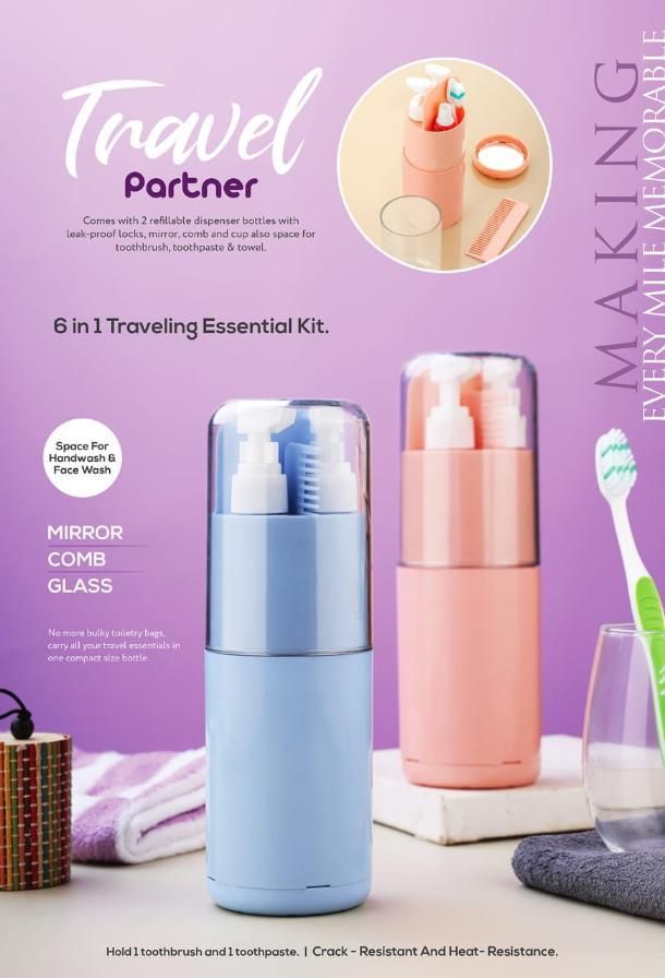 Travel kit 6 in 1 - Shopsmart9