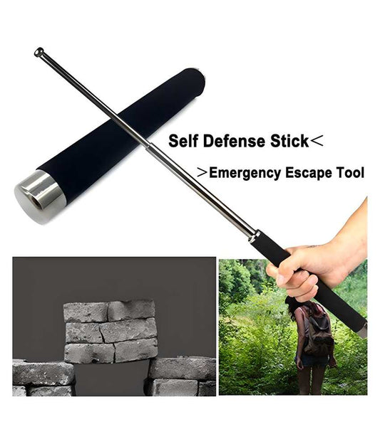 Vishou Self Defence Tactical Rod (Heavy Metal and Extendable) - Shopsmart9