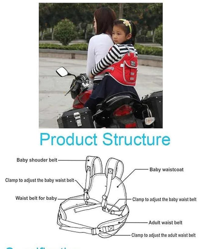 Baby Safety Belt for 2 Wheeler - Shopsmart9