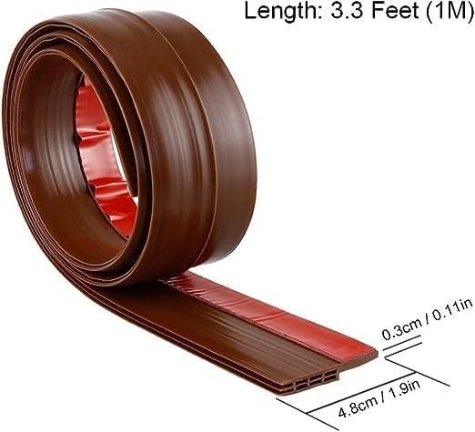 Self-Adhesive 1m Wood Floor Transition Strip Tape - Shopsmart9