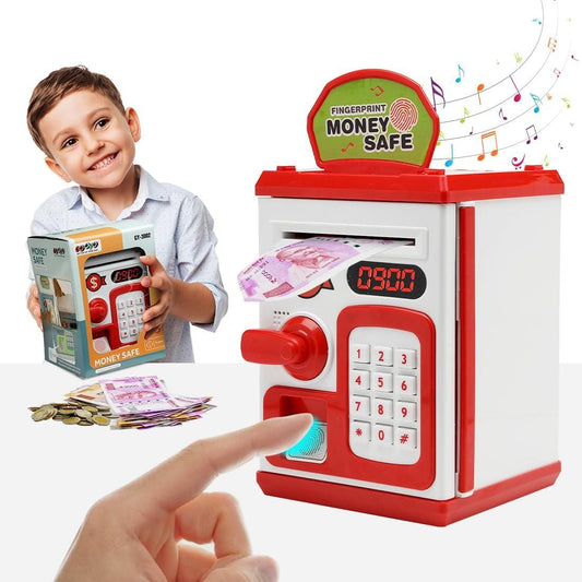 Money Bank for Kids with Fingerprint Sensor - Shopsmart9