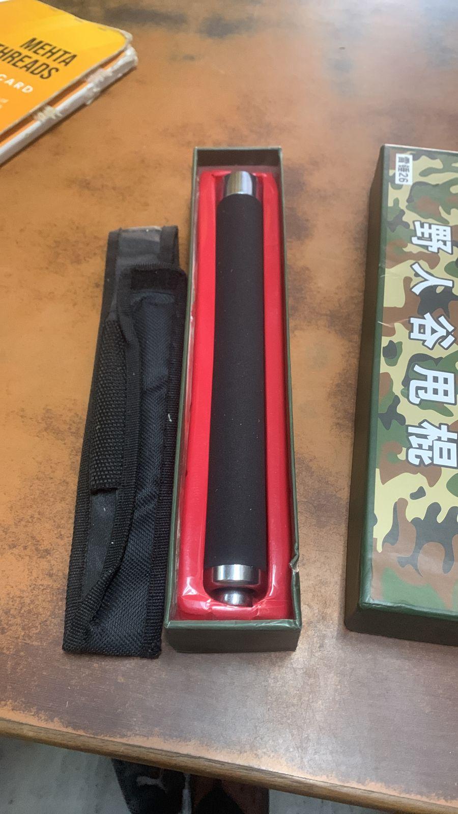 Vishou Self Defence Tactical Rod (Heavy Metal and Extendable) - Shopsmart9