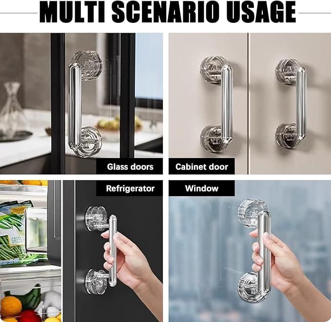 Crystal Suction Door Handle - Shopsmart9
