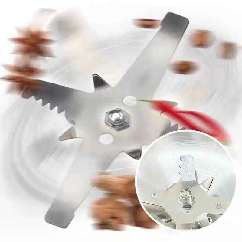 Stainless Steel Herbs Spices Nuts Grain Coffee Grinder for Home - Shopsmart9