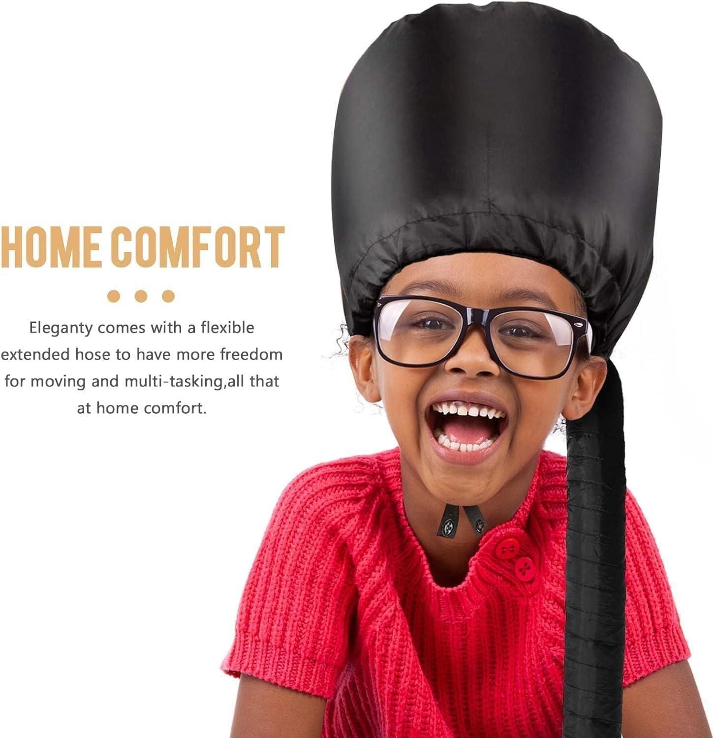 Hair Dryer Hooded Diffuser Cap for Curly, Speeds Up Drying - Shopsmart9