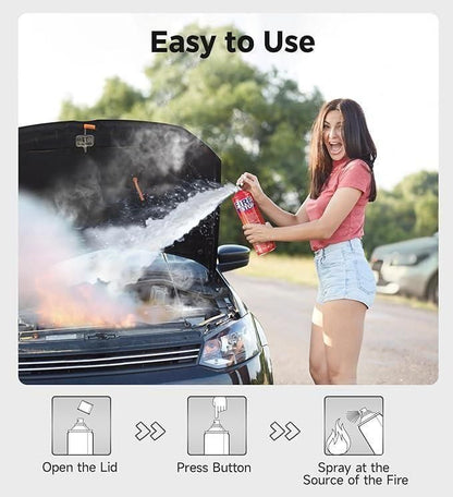 Car Fire Stop - Emergency Fire Response Spray 500ml - Shopsmart9