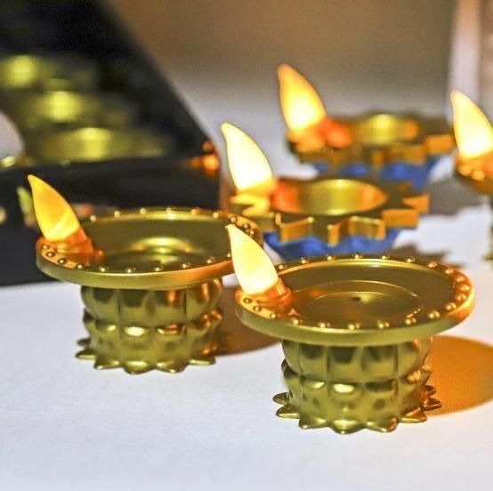 Water Pouring  Diya Led Light - Shopsmart9