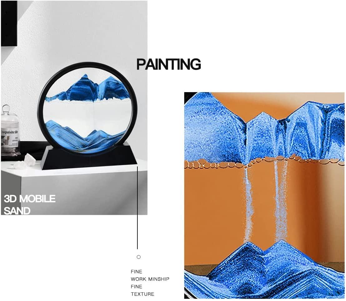 Relaxing Kinetic Sandscape Art Table Desk - Shopsmart9