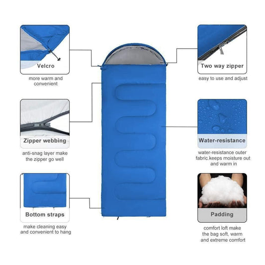 Outdoor Camping Sleeping Bag - Shopsmart9