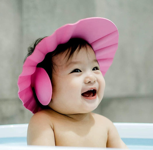 Baby Adjustable Safe Bathing Shower Cap (Pack of 2) - Shopsmart9